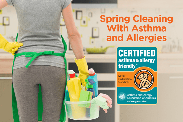 Spring cleaning with asthma and allergies