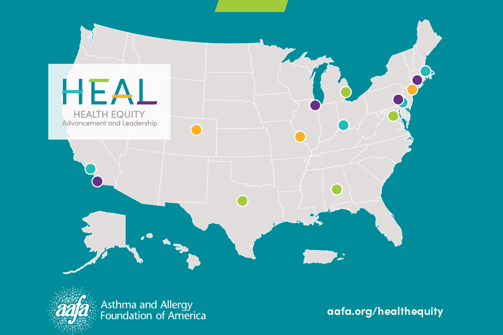 Health equity advancement and leadership map of US